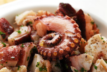 Insalata di polpo - Antipasti della toscana
