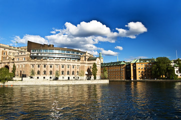 Fototapeta na wymiar Szwedzki parlament