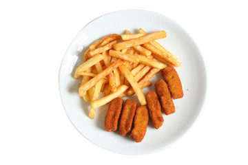 fried potatoes