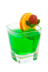 Colorful Mixed Drink Green