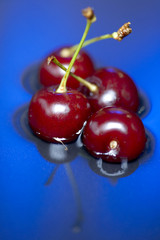 cherry in the water