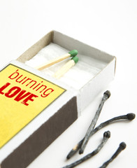 burning love- matches