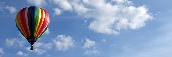 panorama montgolfiere