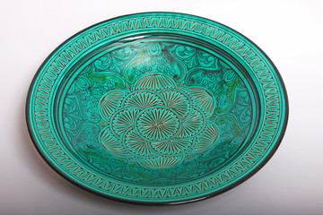 moroccan serving plate