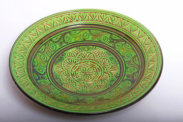 moroccan serving plate