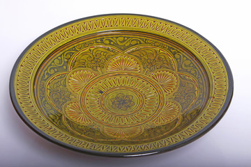 moroccan serving plate
