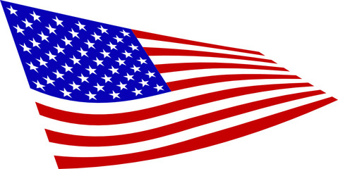 Fototapeta premium Amerikanisch Flagge