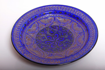 moroccan serving plate