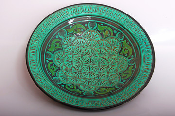 moroccan serving plate