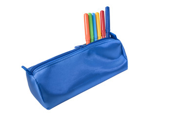 Blue school case