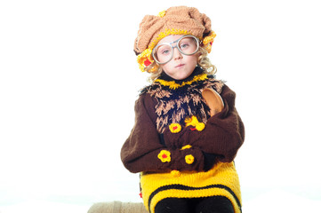 The girl with the amusing person