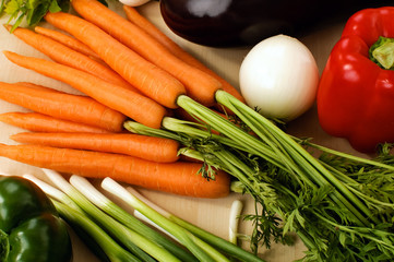 Healthy fresh vegetables