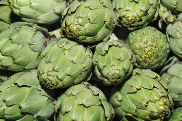 Fototapeta premium alcachofas