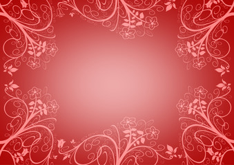 Floral Design als Karte