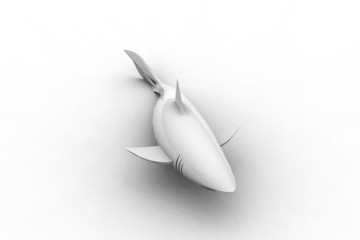 Great White SHark - 3D Marine Animal