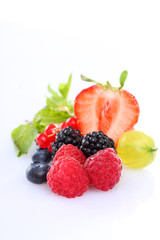 bunte beeren,fresh berries