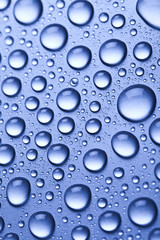 Water drops background