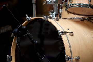 Fototapeta na wymiar Detail of the drumms