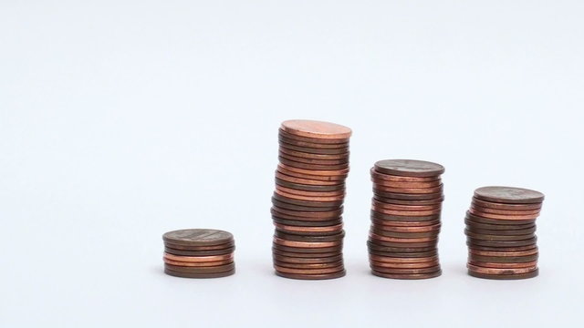 Growing penny stacks - HD