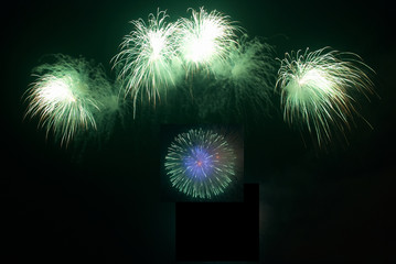 Fototapeta premium Salute, fireworks