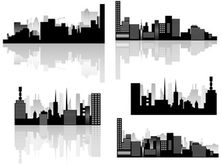 City skyline illustration