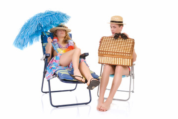 Happy couple, vacation