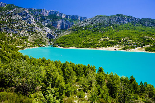 St Croix Lake, Les Gorges du Verdon, Provence, France