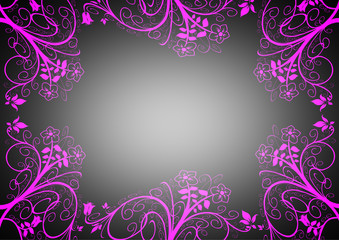 Floral Design als Karte