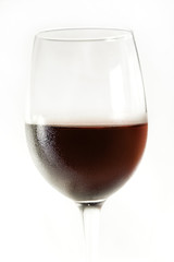 Wine goblet White background