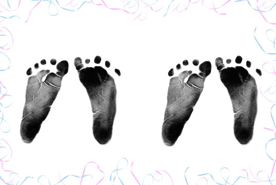 305 Best Baby Footprints Border Images Stock Photos Vectors Adobe Stock