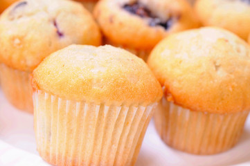 blueberry muffins