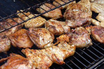 Chicken on girll