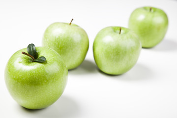 Beautiful green apple