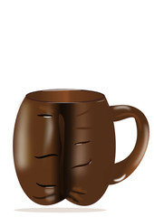 bohnentasse illustration