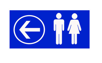 toilets sign