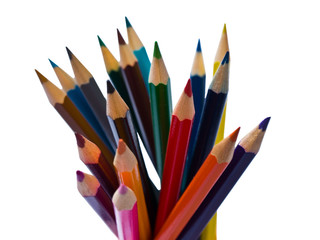 Fototapeta premium colored pencils