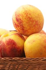 Heap of peaches