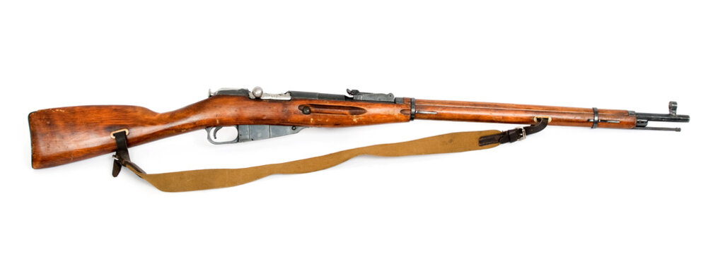 antique russian mosin's rifle