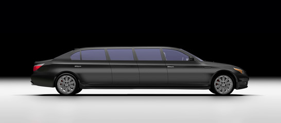 Obraz na płótnie Canvas stretch limousine