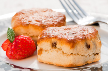 Strawberry Scones