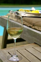 Glas Wein