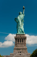 Statue of Liberty from behind