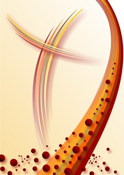 Cross with rainbow
