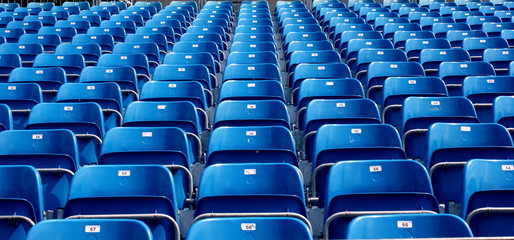 blue chairs