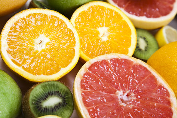 Still life of fruits