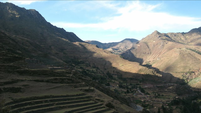 Pisac ruins time lapse