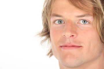 Fototapeta premium man looking at camera