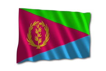 eritrea flagge flag