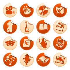 Art & hobby stickers