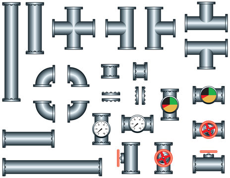 plumbing pipe construction set